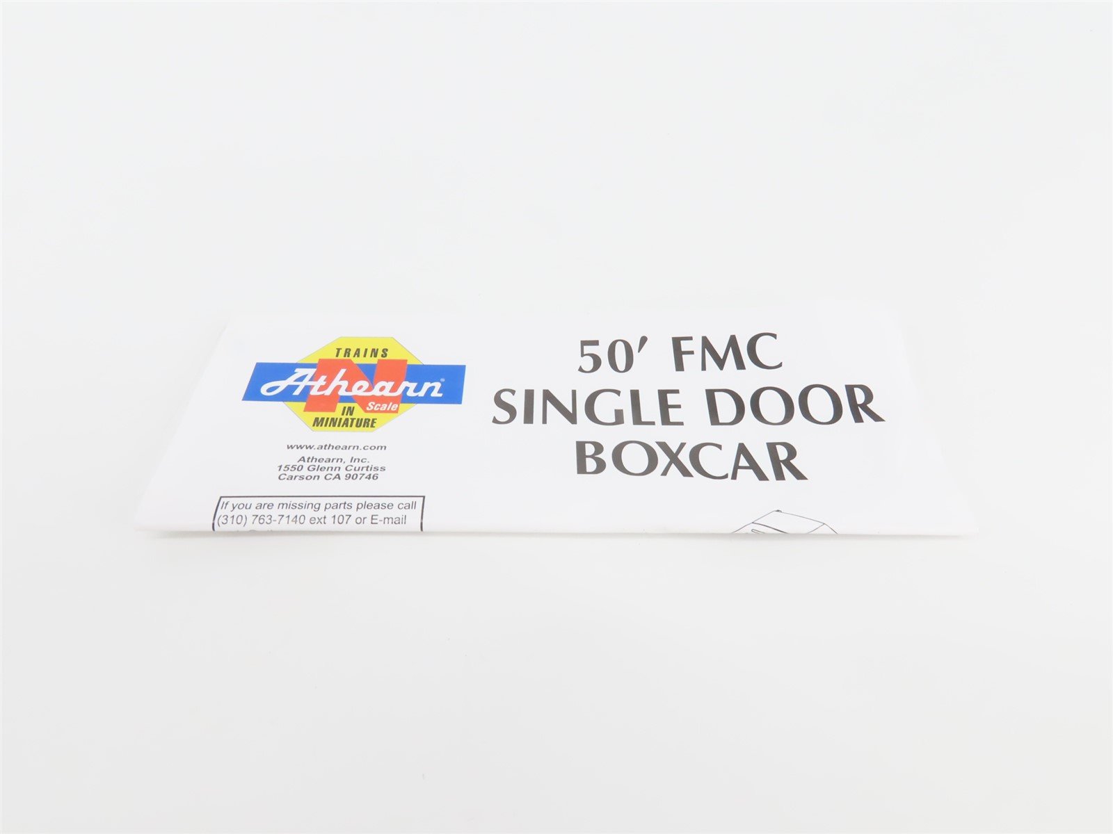 N Scale Athearn 11183 HSW Helena Southwestern 50' Single Door Box Car #1013