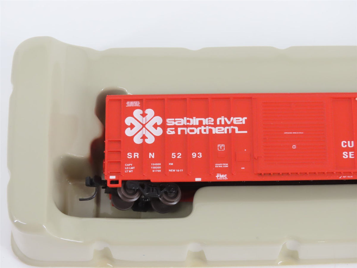 N Scale Athearn 11189 SRN Sabine River &amp; Northern 50&#39; Single Door Box Car #5293