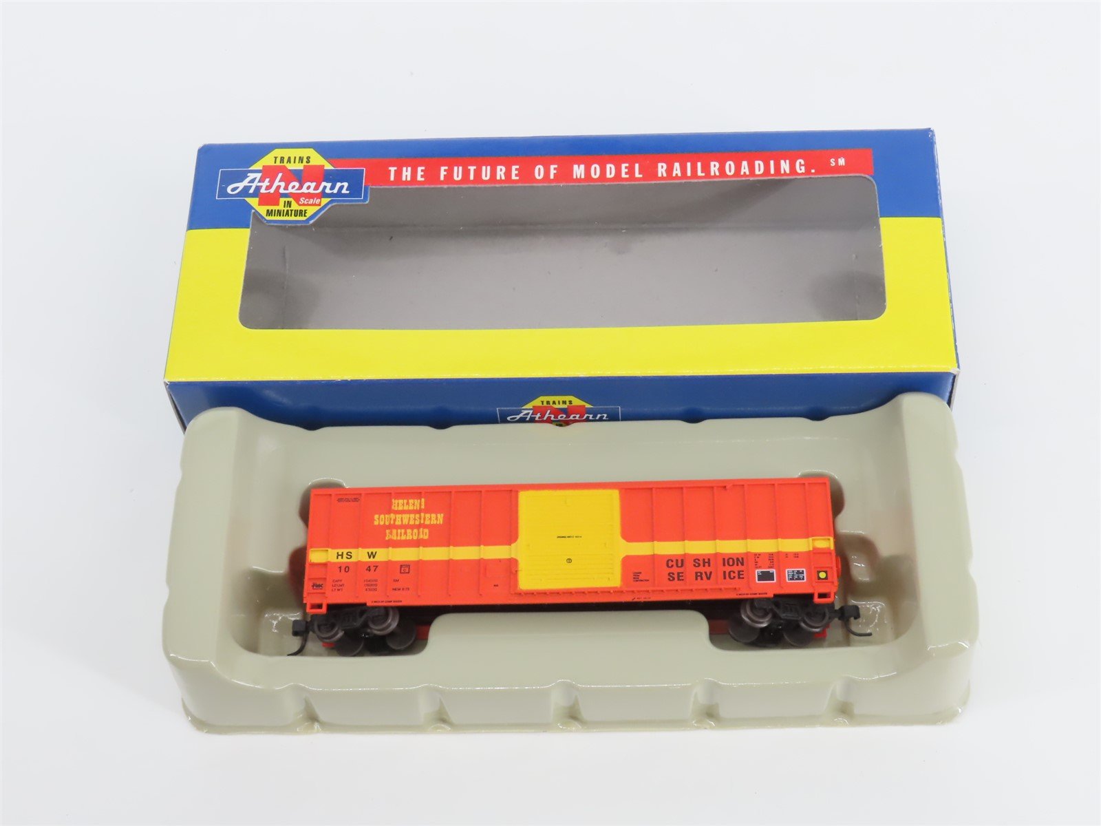 N Scale Athearn 11184 HSW Helena Southwestern 50' Single Door Box Car #1047