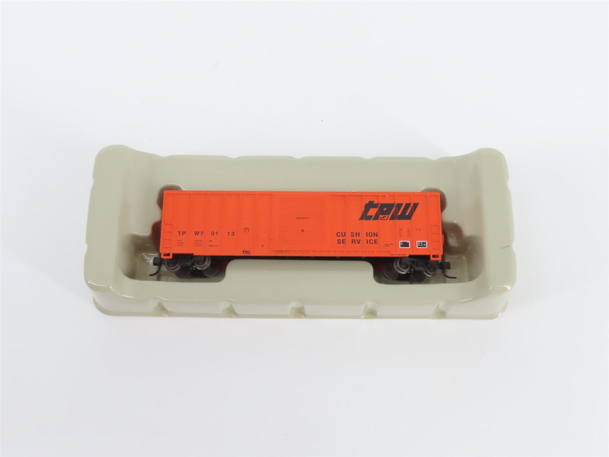 N Scale Athearn 11191 TPW Toledo Peoria &amp; Western 50&#39; Single Door Box Car #70113