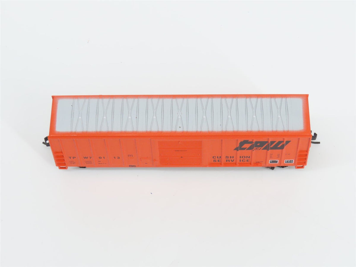 N Scale Athearn 11191 TPW Toledo Peoria &amp; Western 50&#39; Single Door Box Car #70113