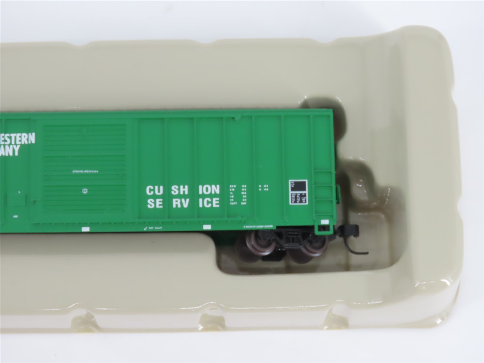 N Scale Athearn 11185 MTW Marinette Tomahawk & Western 50' Box Car #4136