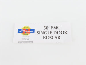 N Scale Athearn 11185 MTW Marinette Tomahawk & Western 50' Box Car #4136