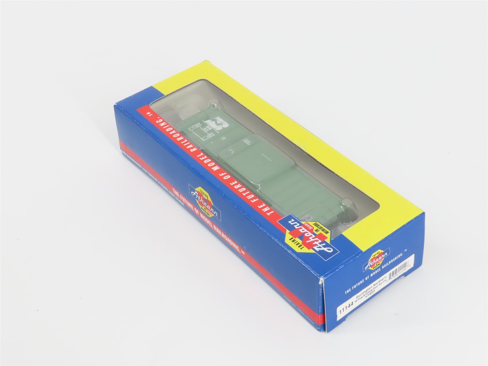 N Scale Athearn 11144 BN Burlington Northern Railroad 50' Box Car #316227