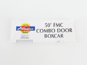 N Scale Athearn 11143 BN Burlington Northern Railroad 50' Box Car #316212