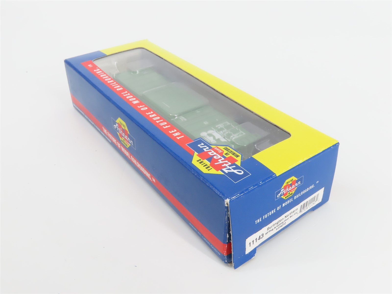 N Scale Athearn 11143 BN Burlington Northern Railroad 50' Box Car #316212