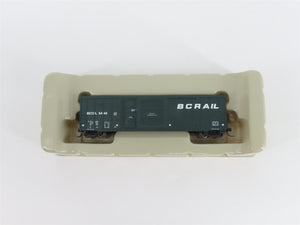 N Scale Athearn 11142 BCOL BC Rail 50' Plug & Sliding Door Box Car #5444