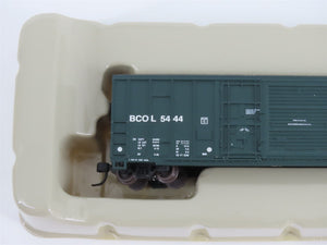 N Scale Athearn 11142 BCOL BC Rail 50' Plug & Sliding Door Box Car #5444