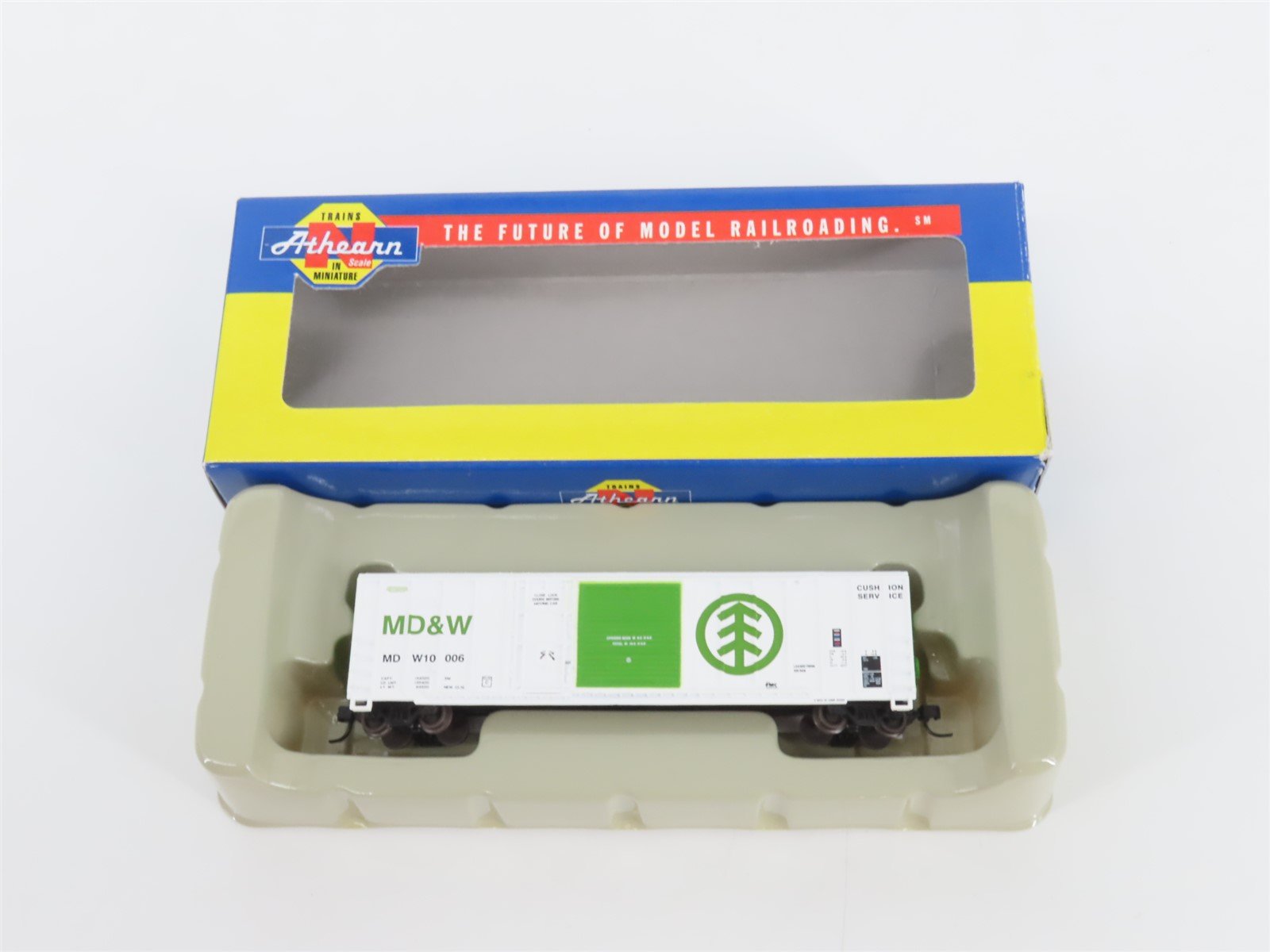 N Scale Athearn 11145 MD&W Minnesota Dakota & Western 50' Box Car #10006