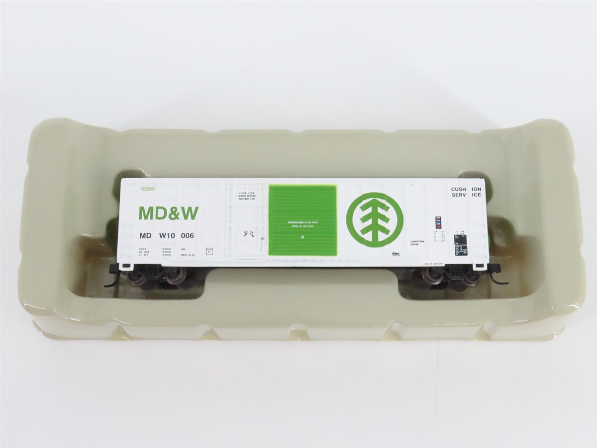 N Scale Athearn 11145 MD&amp;W Minnesota Dakota &amp; Western 50&#39; Box Car #10006