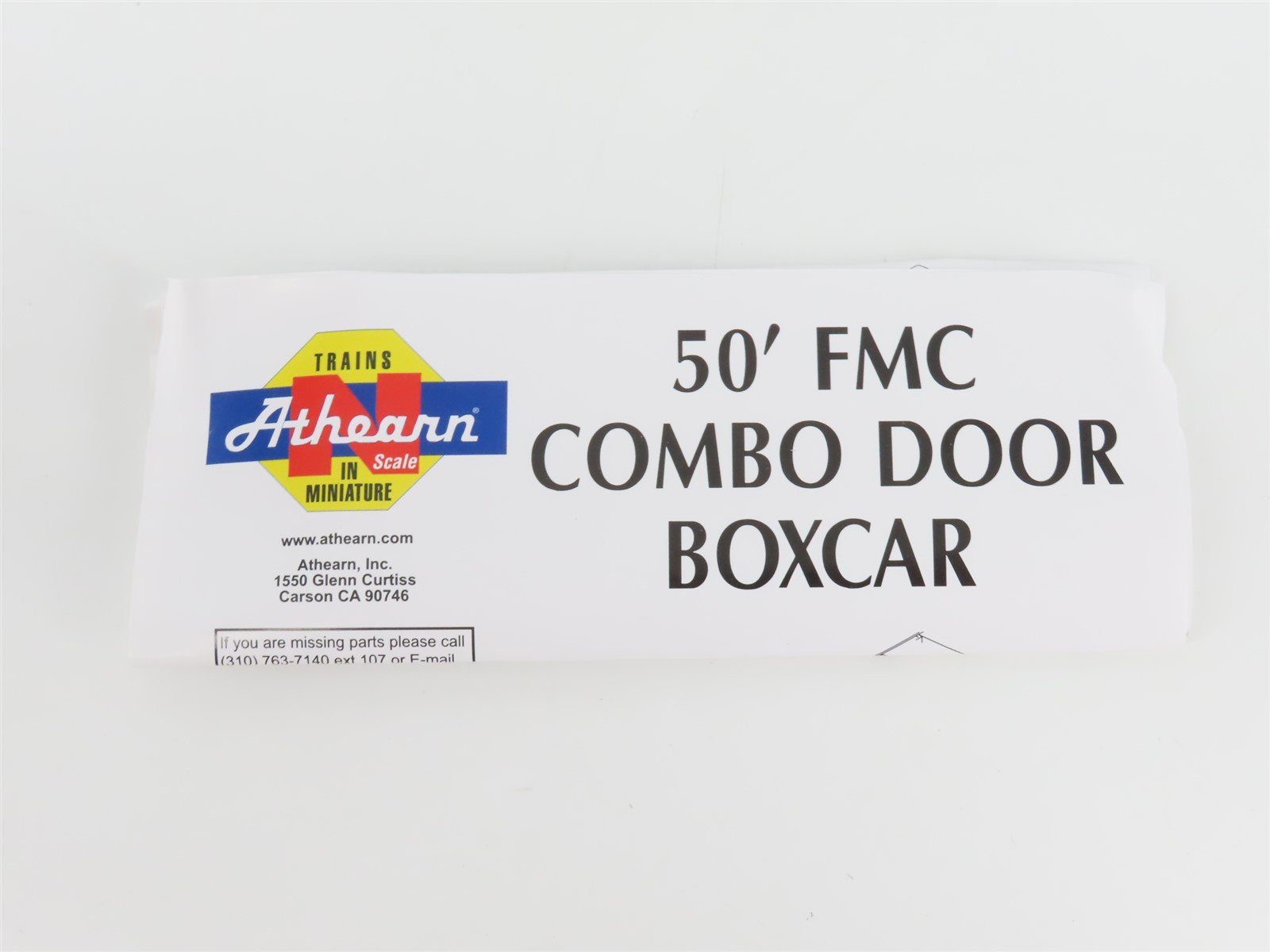 N Scale Athearn 11145 MD&W Minnesota Dakota & Western 50' Box Car #10006