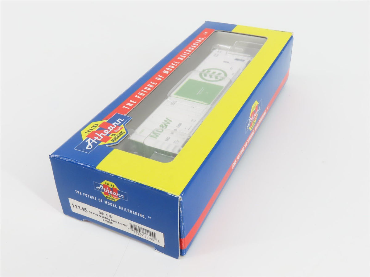 N Scale Athearn 11145 MD&amp;W Minnesota Dakota &amp; Western 50&#39; Box Car #10006