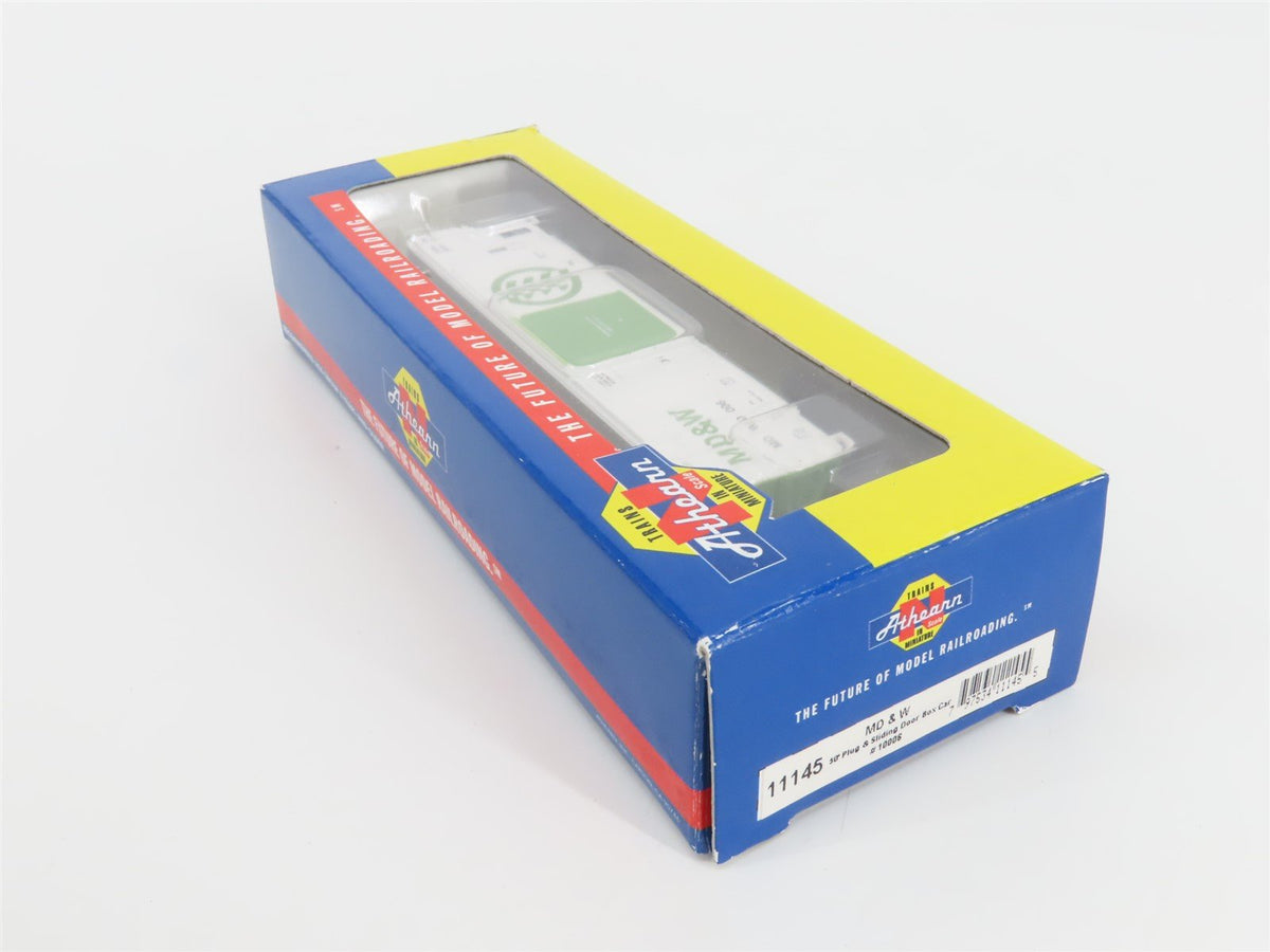 N Scale Athearn 11145 MD&amp;W Minnesota Dakota &amp; Western 50&#39; Box Car #10006