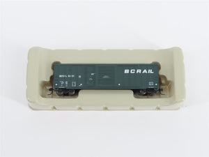N Scale Athearn 11141 BCOL BC Rail 50' Plug & Sliding Door Box Car #5421