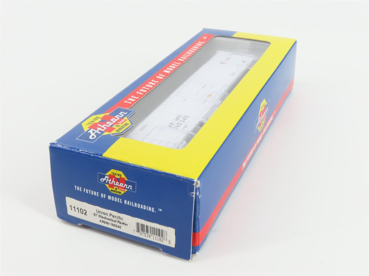 N Scale Athearn 11102 ARMN UP Union Pacific 57&#39; Mechanical Reefer #765243