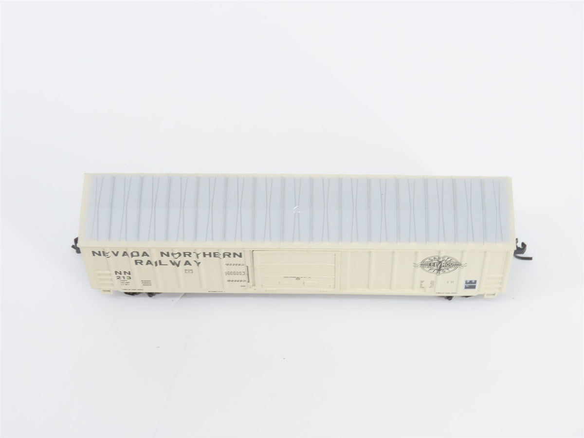 N Scale Athearn 10950 NN Nevada Northern Railway 50&#39; Single Door Box Car #213