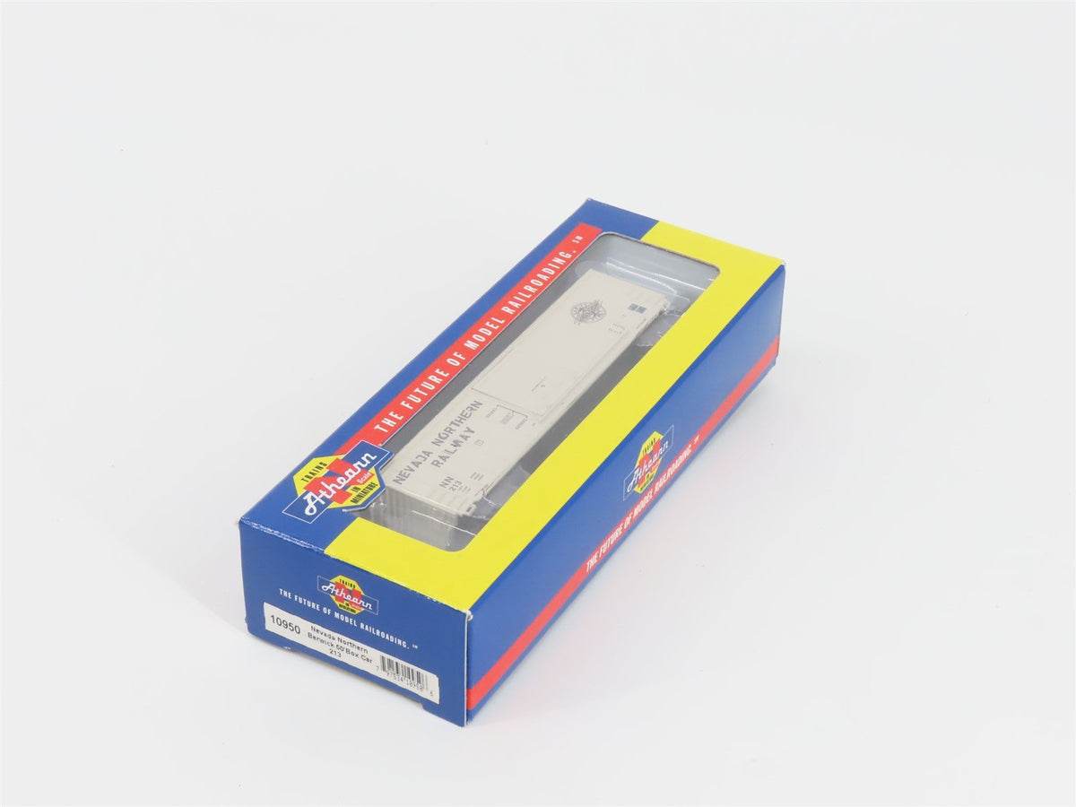 N Scale Athearn 10950 NN Nevada Northern Railway 50&#39; Single Door Box Car #213