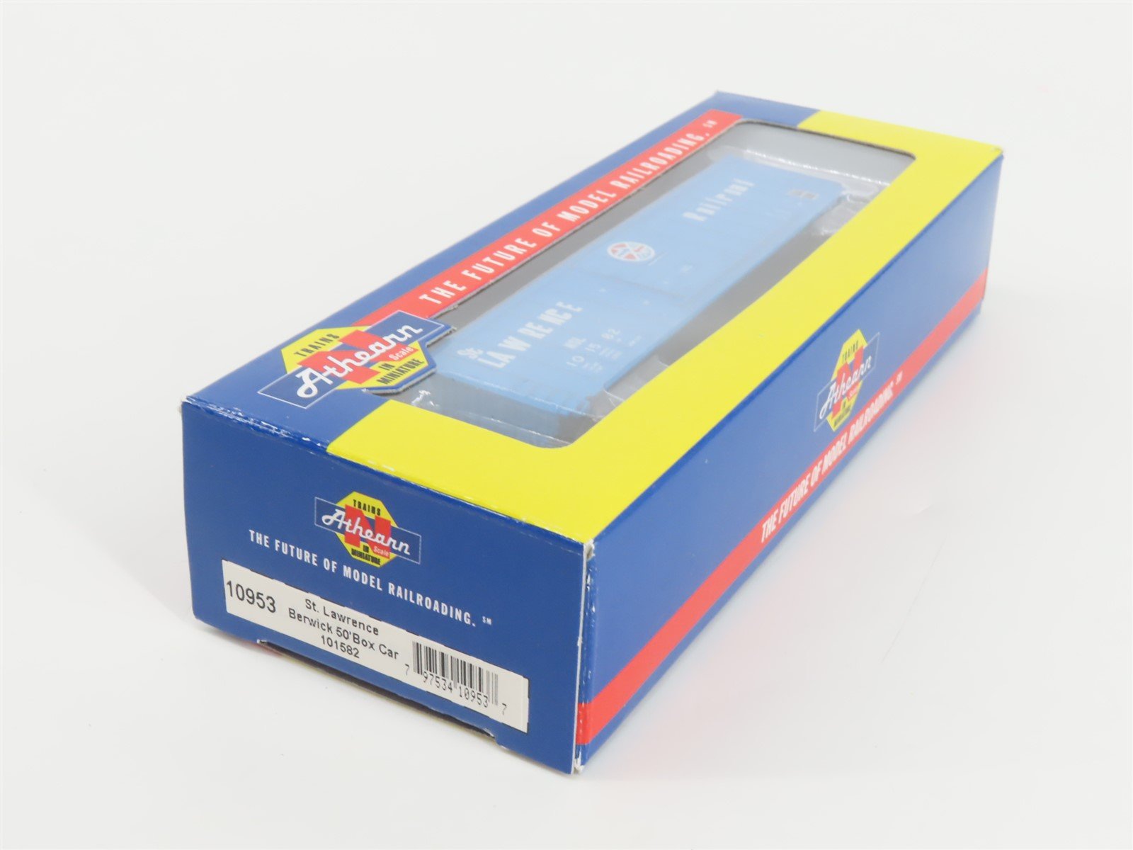 N Scale Athearn 10953 NSL St Lawrence Railroad 50' Single Door Box Car #101582