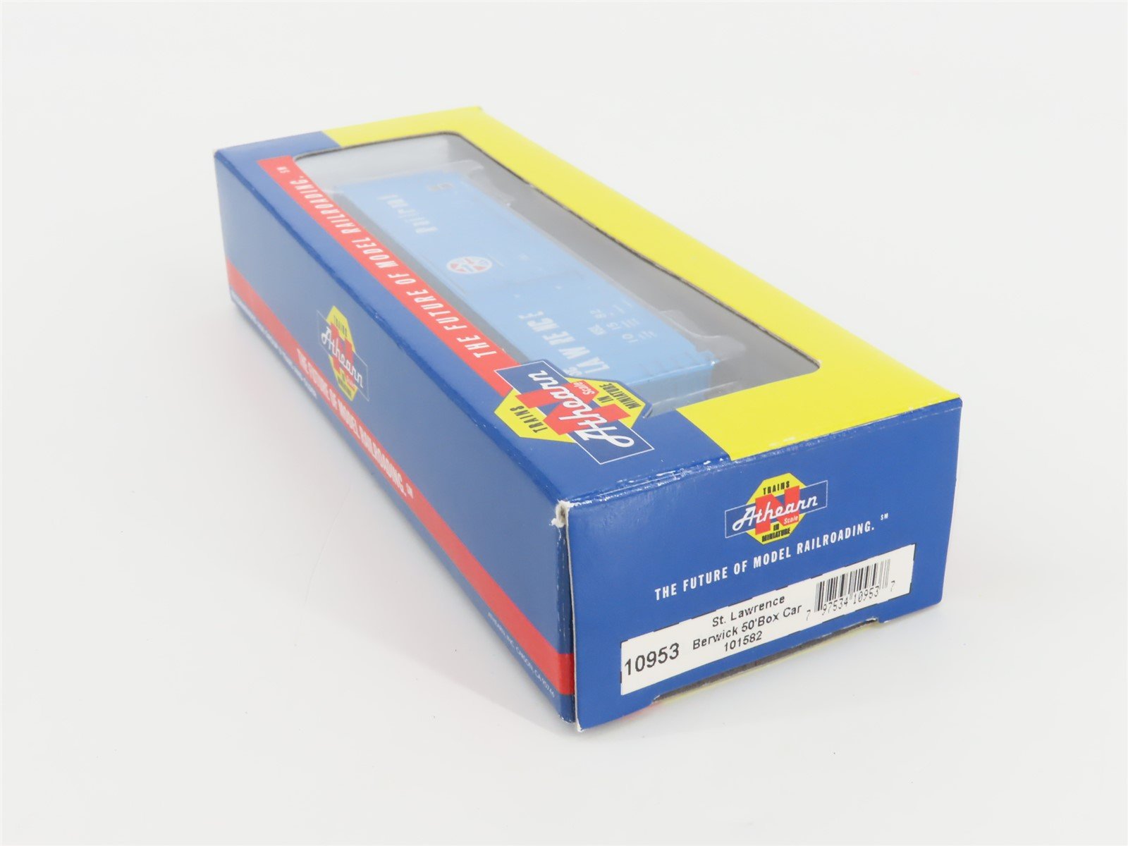 N Scale Athearn 10953 NSL St Lawrence Railroad 50' Single Door Box Car #101582