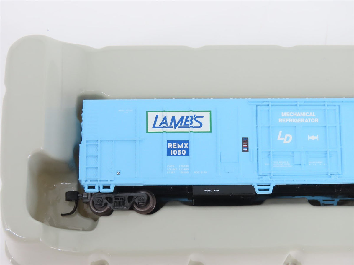 N Scale Athearn 11103 REMX Lamb Weston 57&#39; Mechanical Reefer #1050