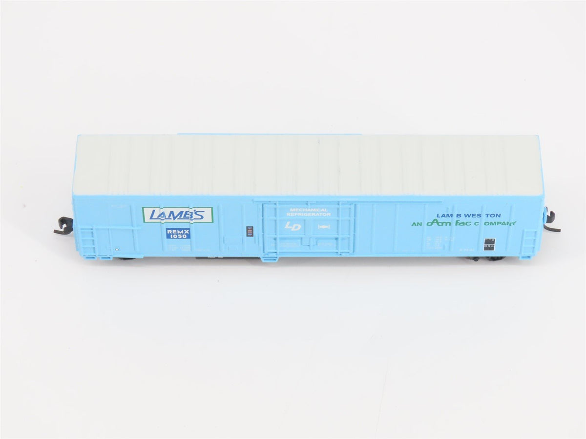N Scale Athearn 11103 REMX Lamb Weston 57&#39; Mechanical Reefer #1050