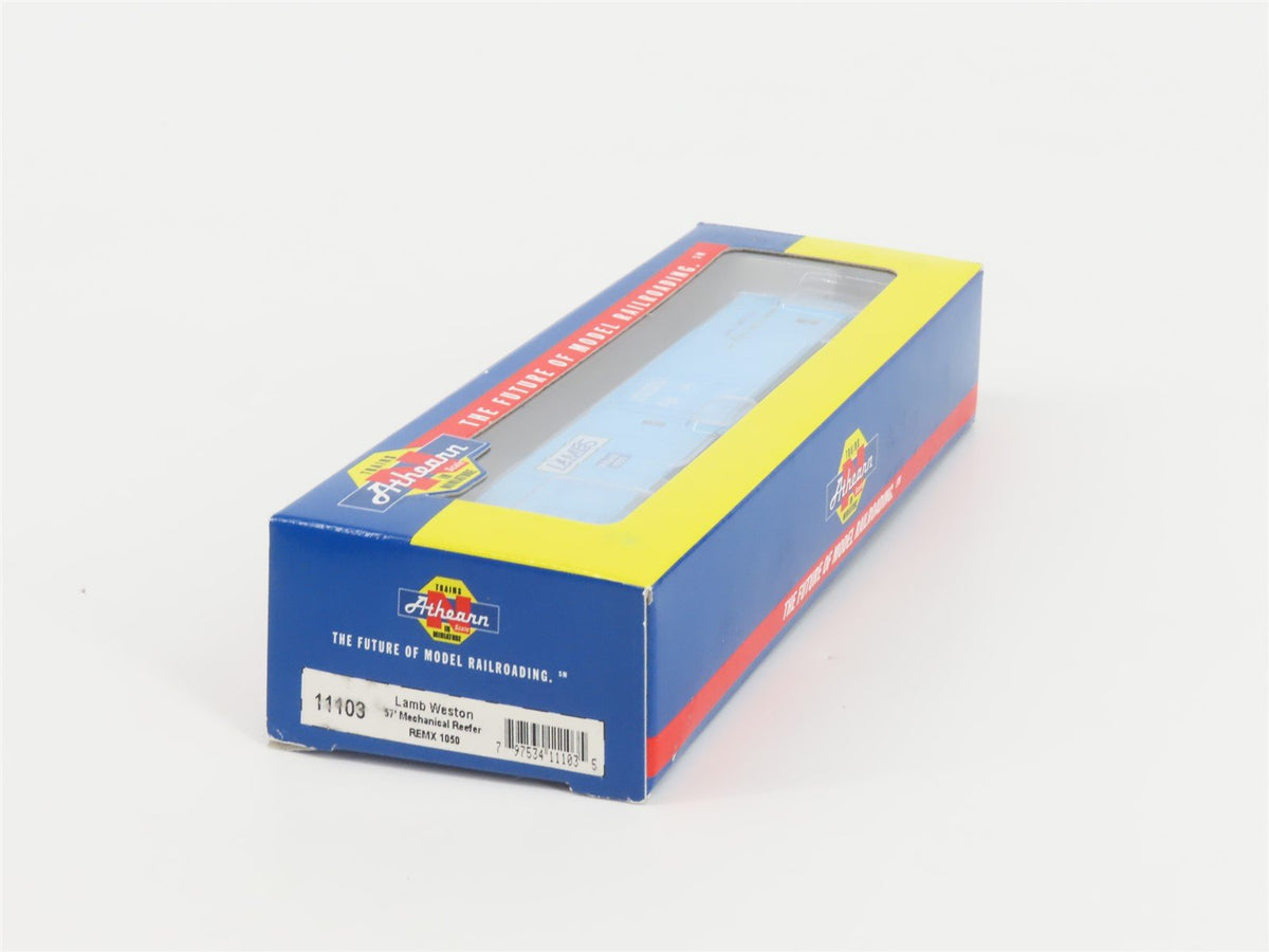 N Scale Athearn 11103 REMX Lamb Weston 57&#39; Mechanical Reefer #1050