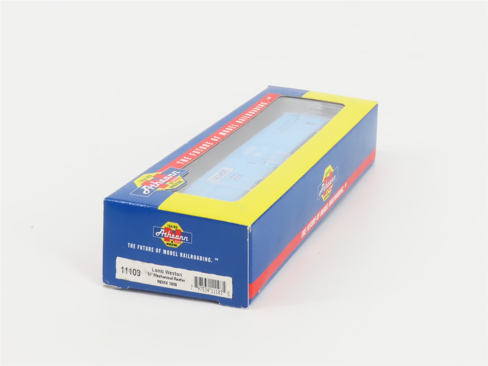 N Scale Athearn 11103 REMX Lamb Weston 57' Mechanical Reefer #1050