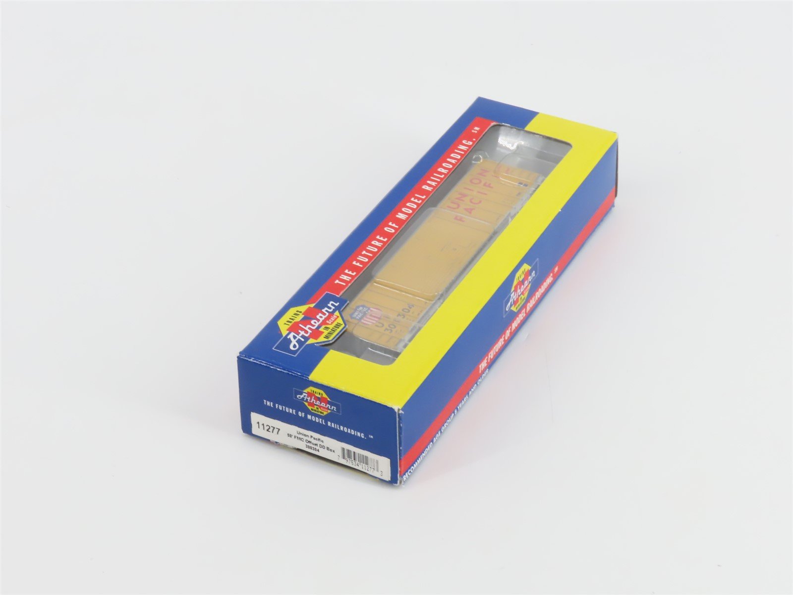 N Scale Athearn 11277 UP Union Pacific 50' Offset Double Door Box Car #300304