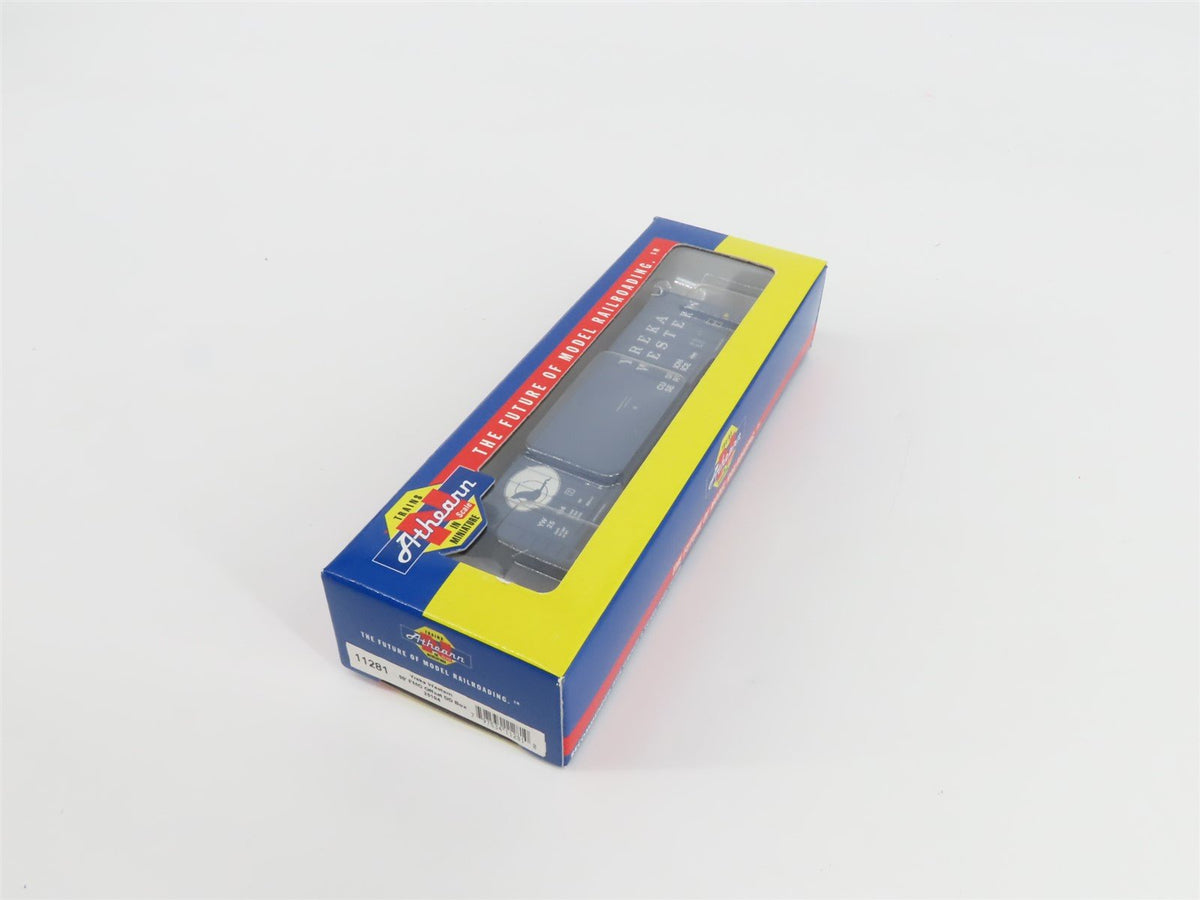 N Scale Athearn 11281 YW Yreka Western 50&#39; Offset Double Door Box Car #25104