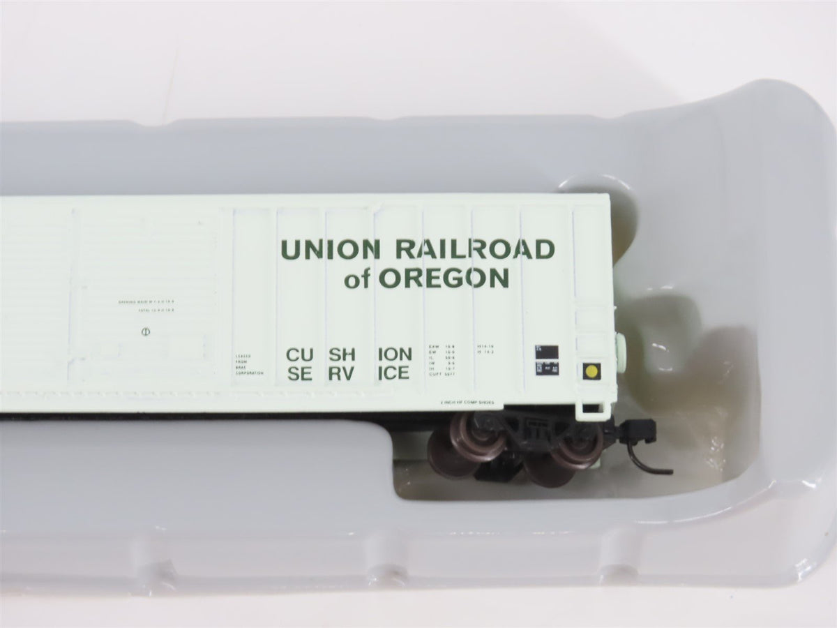 N Scale Athearn 11280 UO Union Railroad of Oregon 50&#39; Double Door Box Car #1542