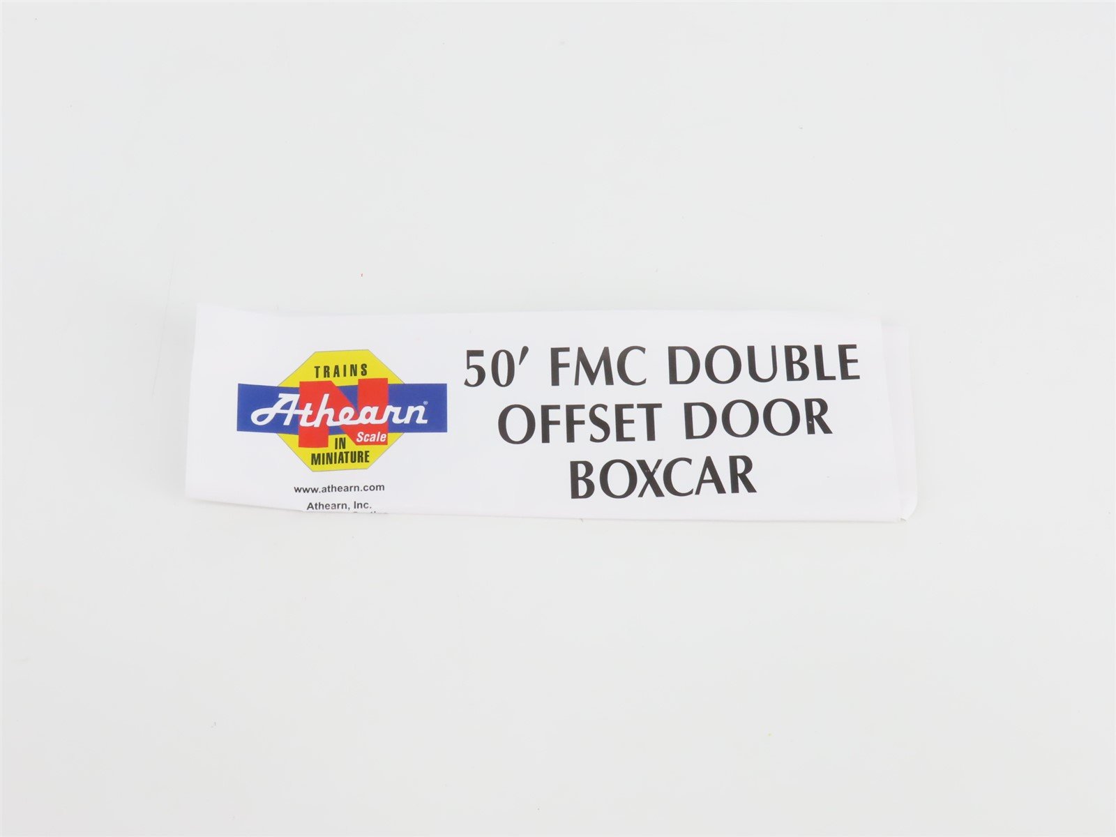 N Scale Athearn 11280 UO Union Railroad of Oregon 50' Double Door Box Car #1542