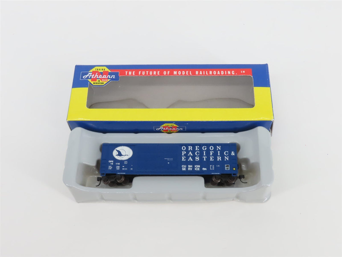 N Athearn 11273 OPE Oregon Pacific &amp; Eastern 50&#39; Double Door Box Car #15116