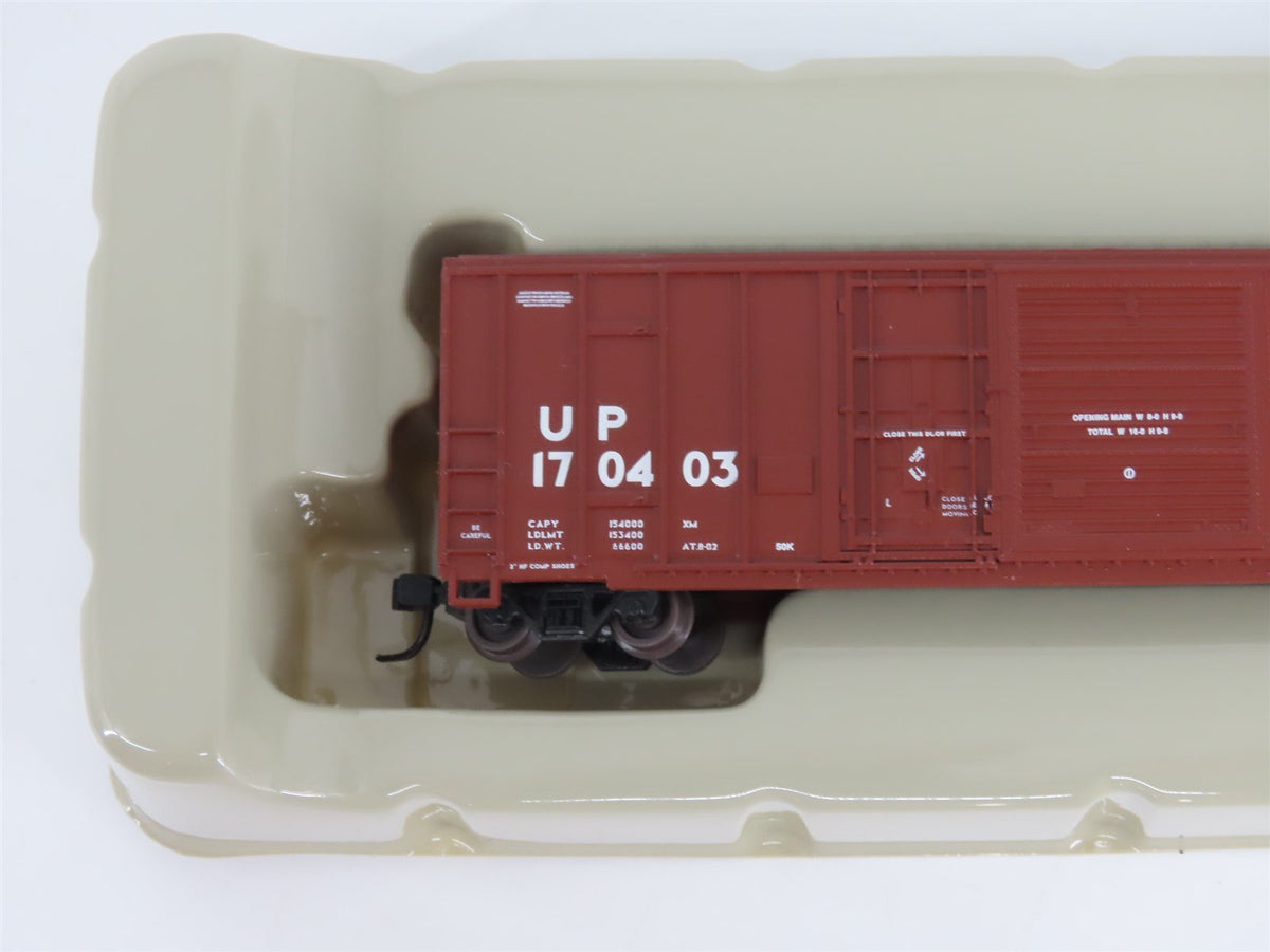 N Scale Athearn 11151 UP Union Pacific 50&#39; Plug &amp; Sliding Door Box Car #170403