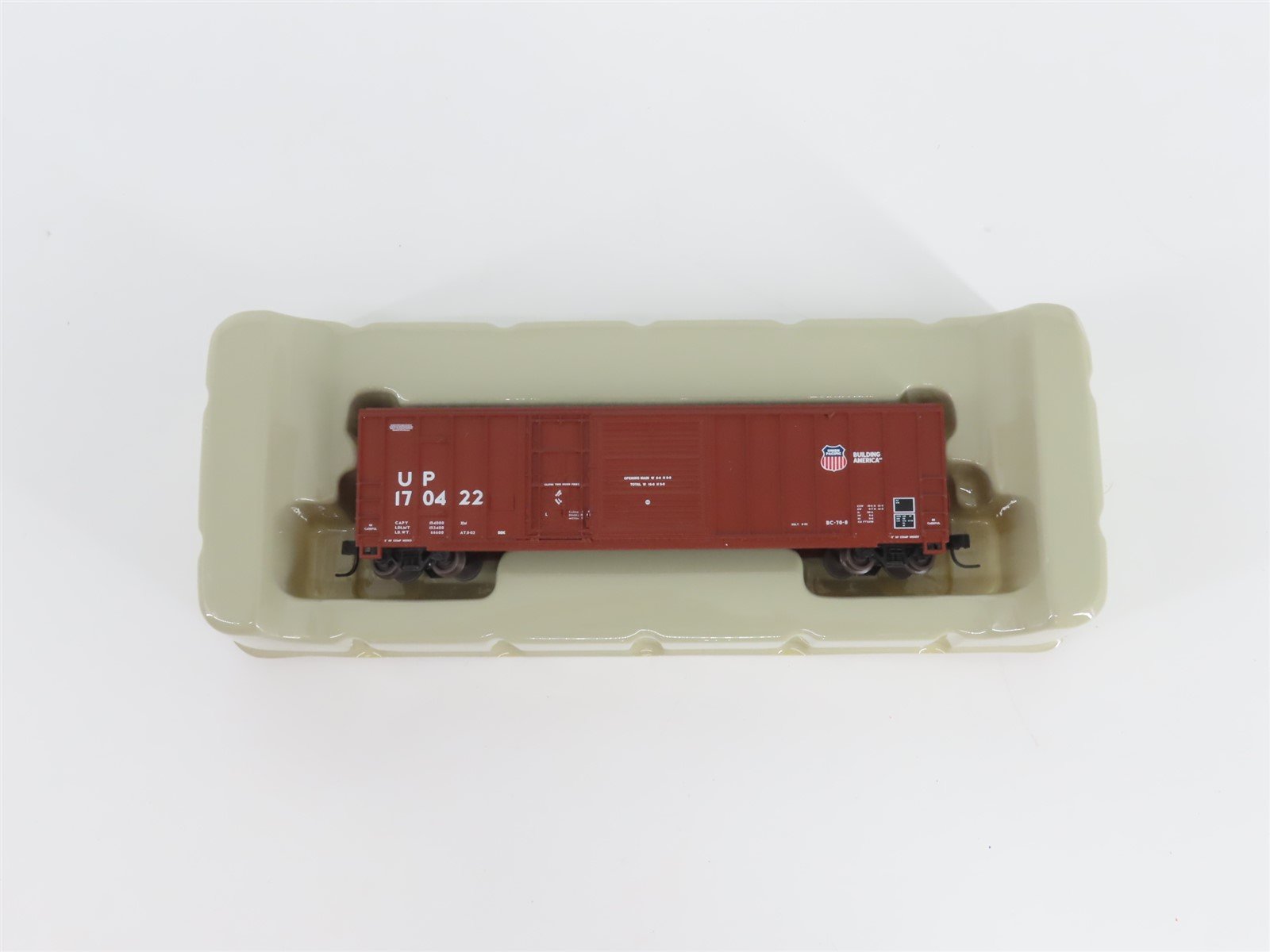 N Scale Athearn 11152 UP Union Pacific 50' Plug & Sliding Door Box Car #170422