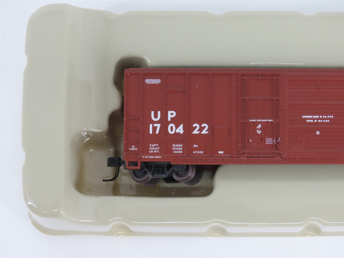 N Scale Athearn 11152 UP Union Pacific 50&#39; Plug &amp; Sliding Door Box Car #170422