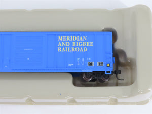 N Scale Athearn 11188 MB Meridian & Bigbee 50' Single Door Box Car #4067