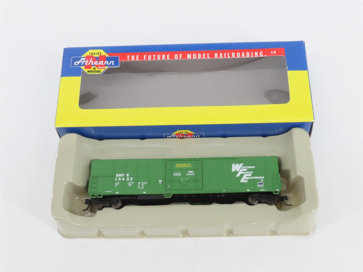 N Scale Athearn 11116 BNFE Burlington Northern WFE 57&#39; Mechanical Reefer #19422