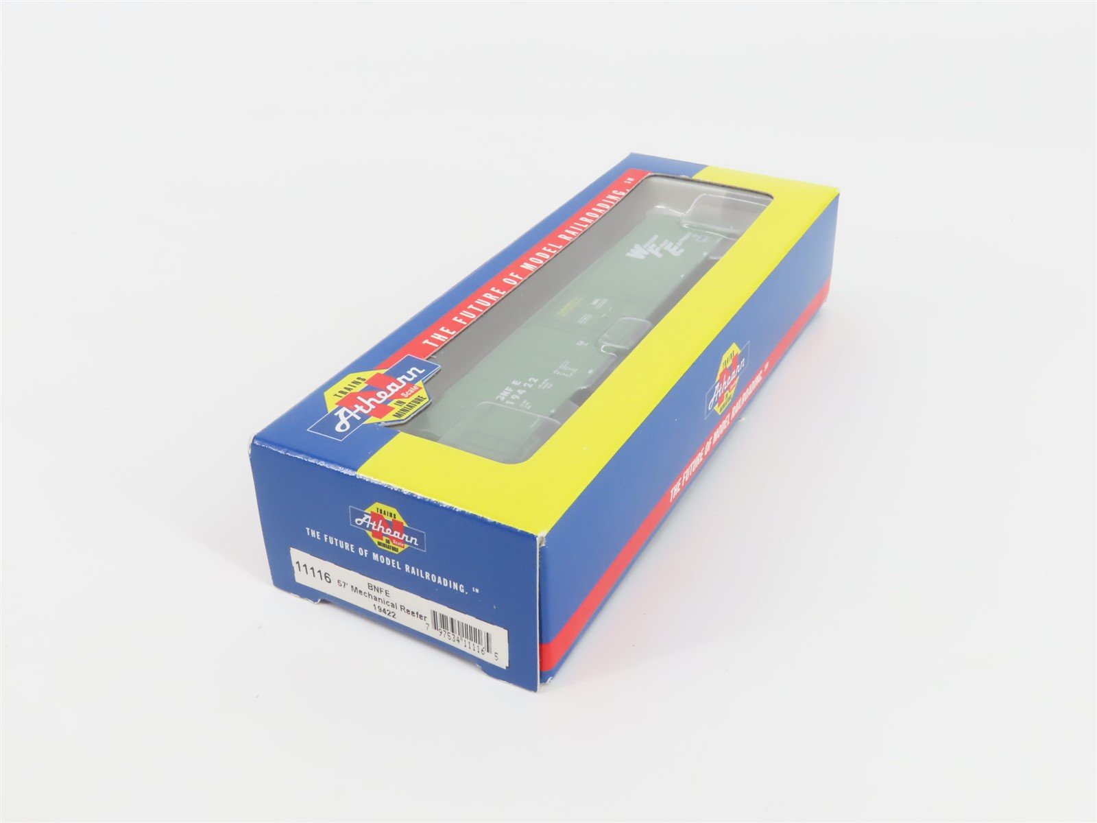 N Scale Athearn 11116 BNFE Burlington Northern WFE 57' Mechanical Reefer #19422