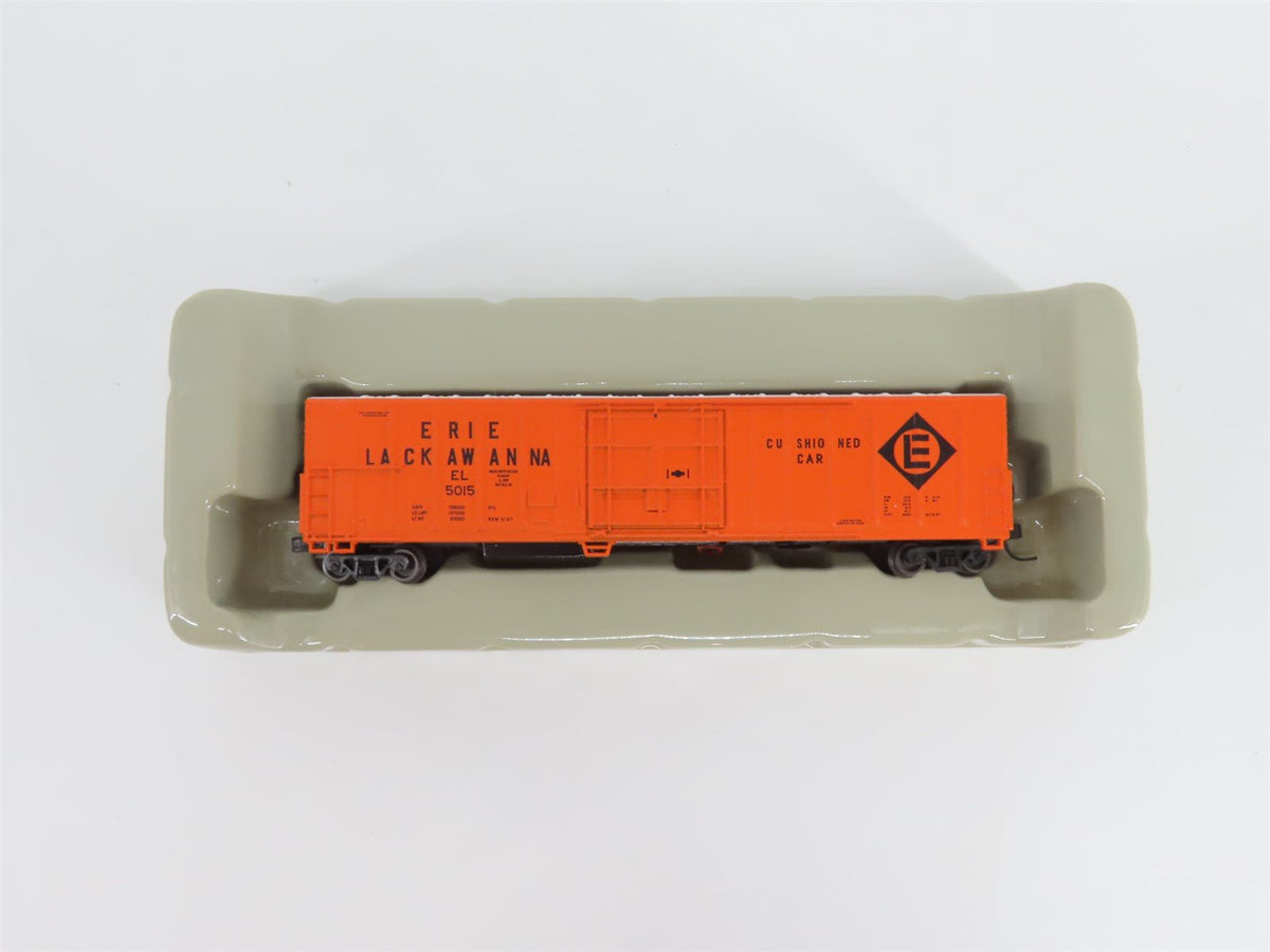 N Scale Athearn 11118 EL Erie Lackawanna 57&#39; Mechanical Reefer #5015
