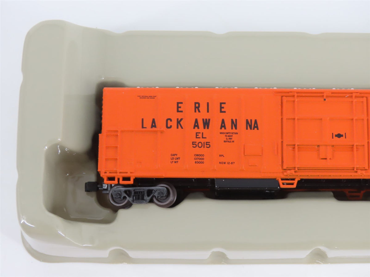 N Scale Athearn 11118 EL Erie Lackawanna 57&#39; Mechanical Reefer #5015