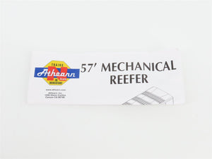 N Scale Athearn 11118 EL Erie Lackawanna 57' Mechanical Reefer #5015