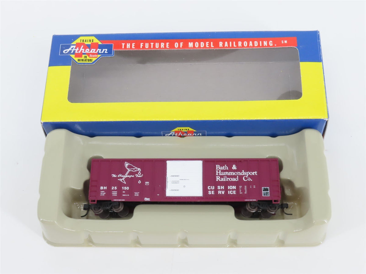 N Scale Athearn 11181 BH Bath &amp; Hammondsport 50&#39; Single Door Box Car #25150