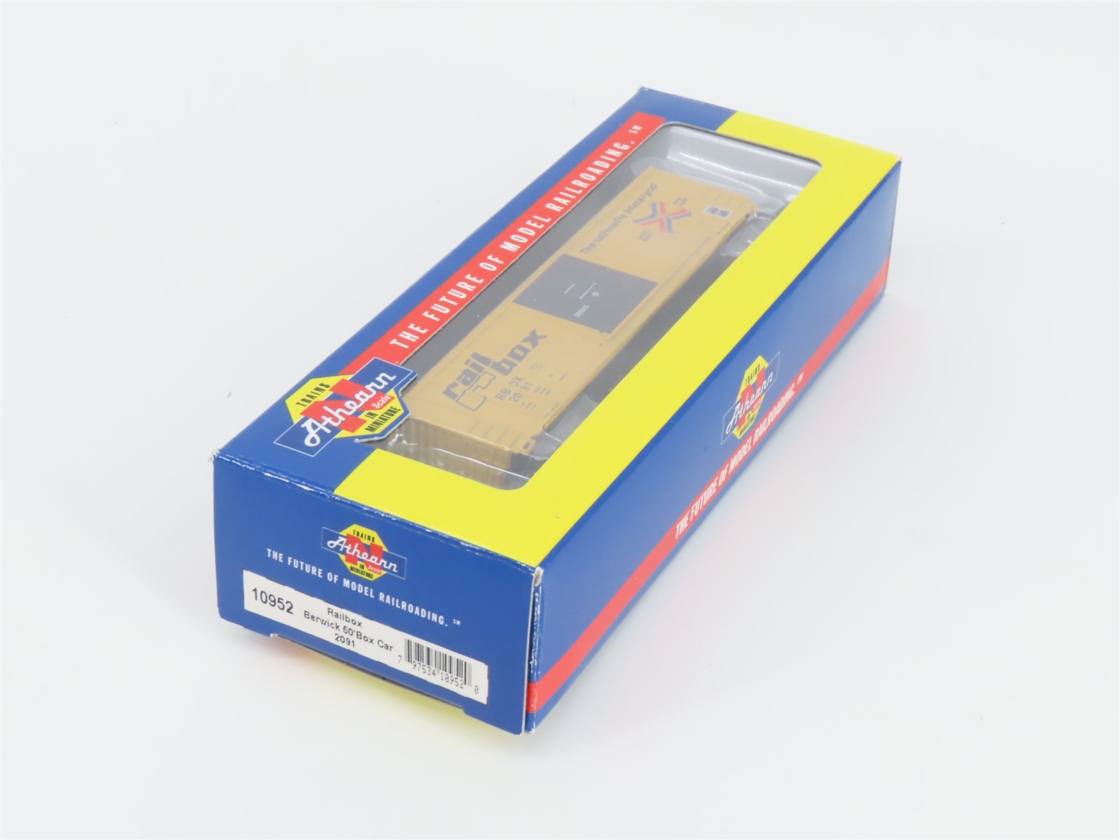 N Scale Athearn 10952 RBOX Railbox 50' Single Door Box Car #2091