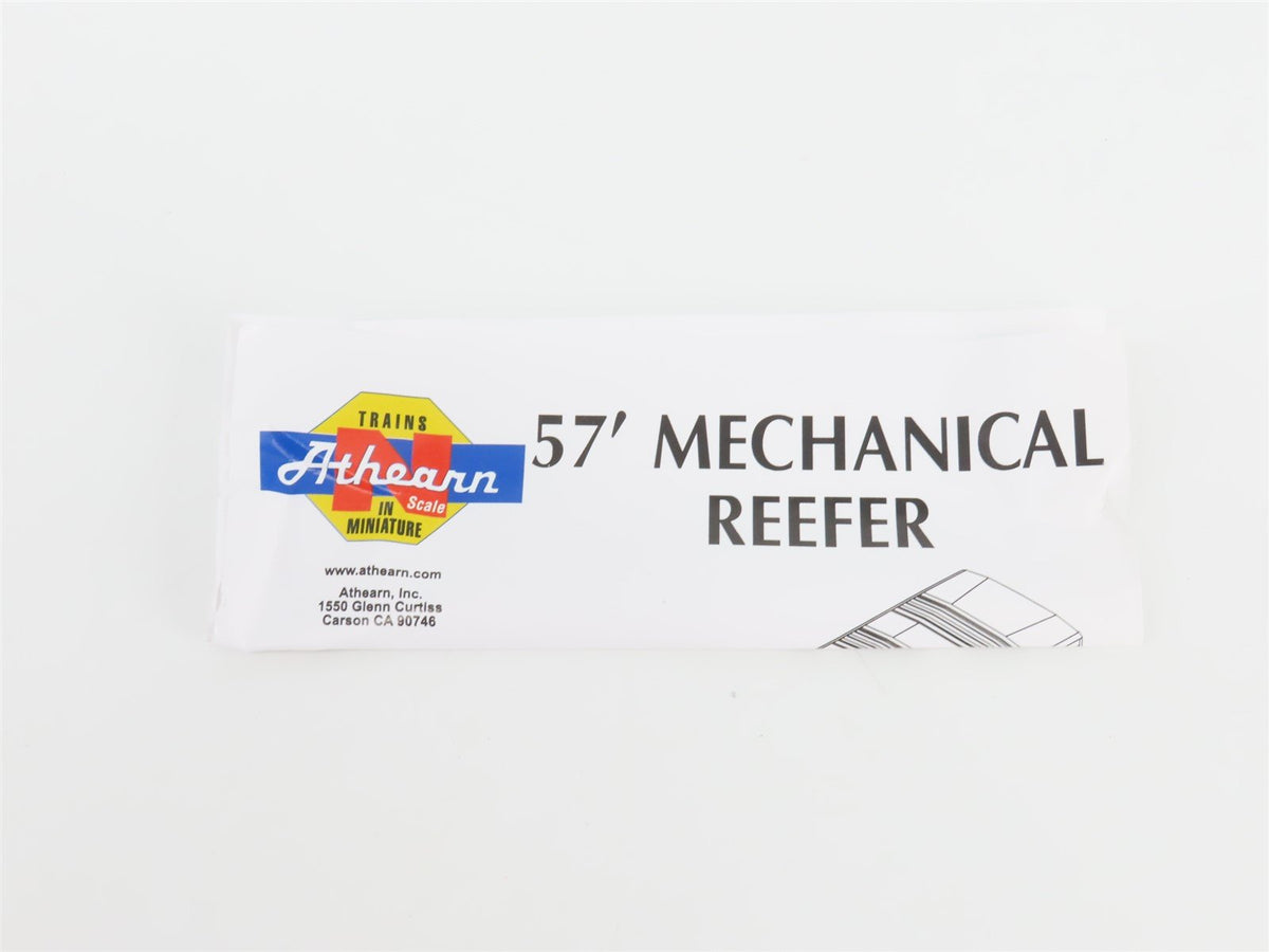 N Athearn 11122 UPFE Union Pacific Fruit Express 57&#39; Mechanical Reefer #455405