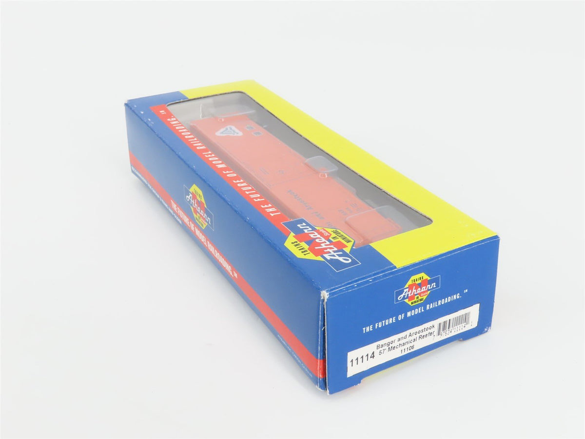 N Scale Athearn 11114 BAR Bangor &amp; Aroostook 57&#39; Mechanical Reefer #11106