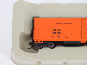 N Scale Athearn 11120 MILW Milwaukee Road 57' Mechanical Reefer #9998