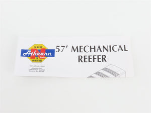 N Scale Athearn 11113 BAR Bangor & Aroostook 57' Mechanical Reefer #11133