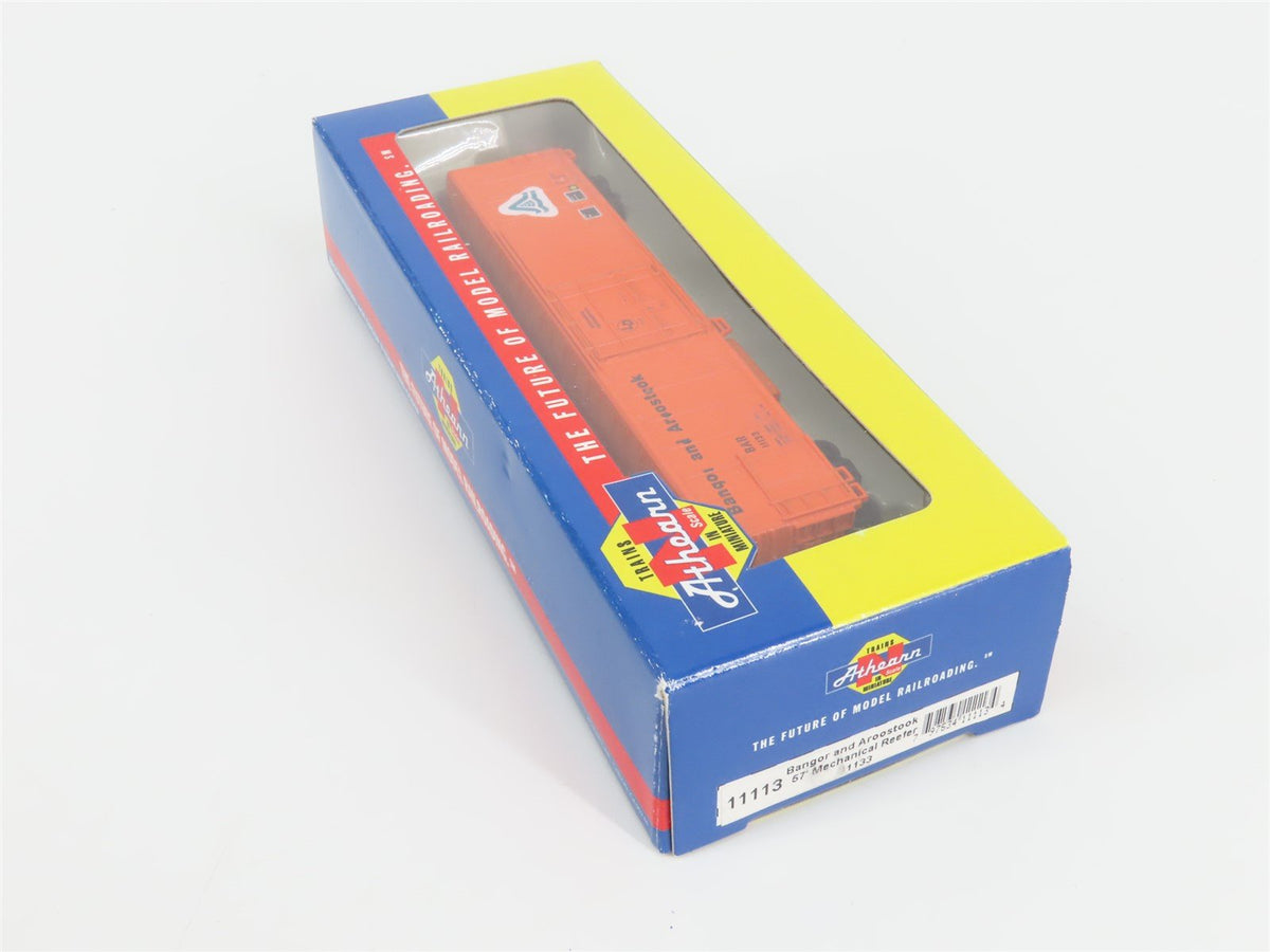 N Scale Athearn 11113 BAR Bangor &amp; Aroostook 57&#39; Mechanical Reefer #11133
