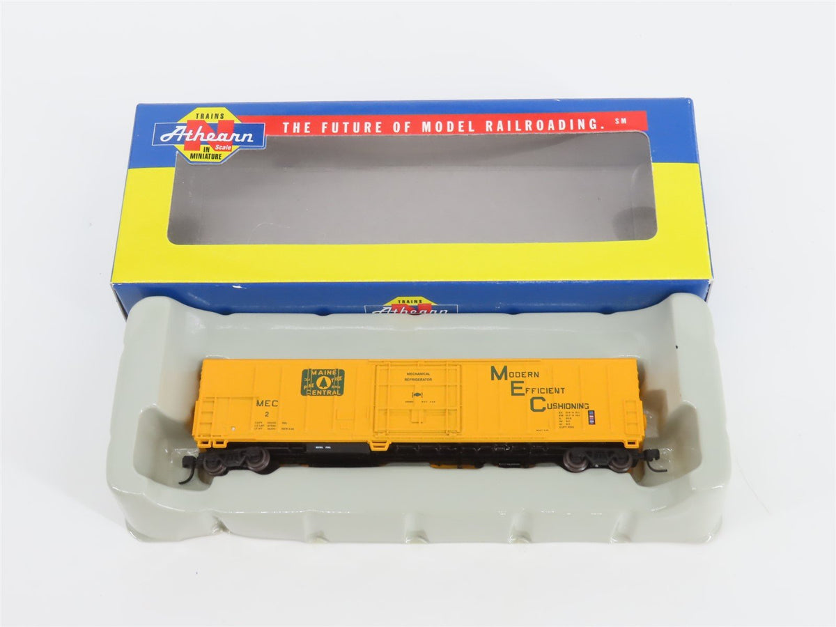 N Scale Athearn 11106 MEC Maine Central Pine Tree Route 57&#39; Mechanical Reefer #2