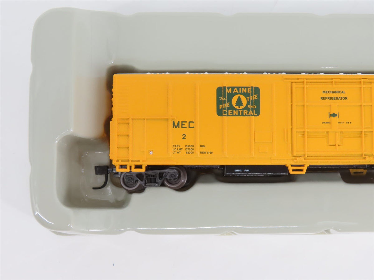 N Scale Athearn 11106 MEC Maine Central Pine Tree Route 57&#39; Mechanical Reefer #2